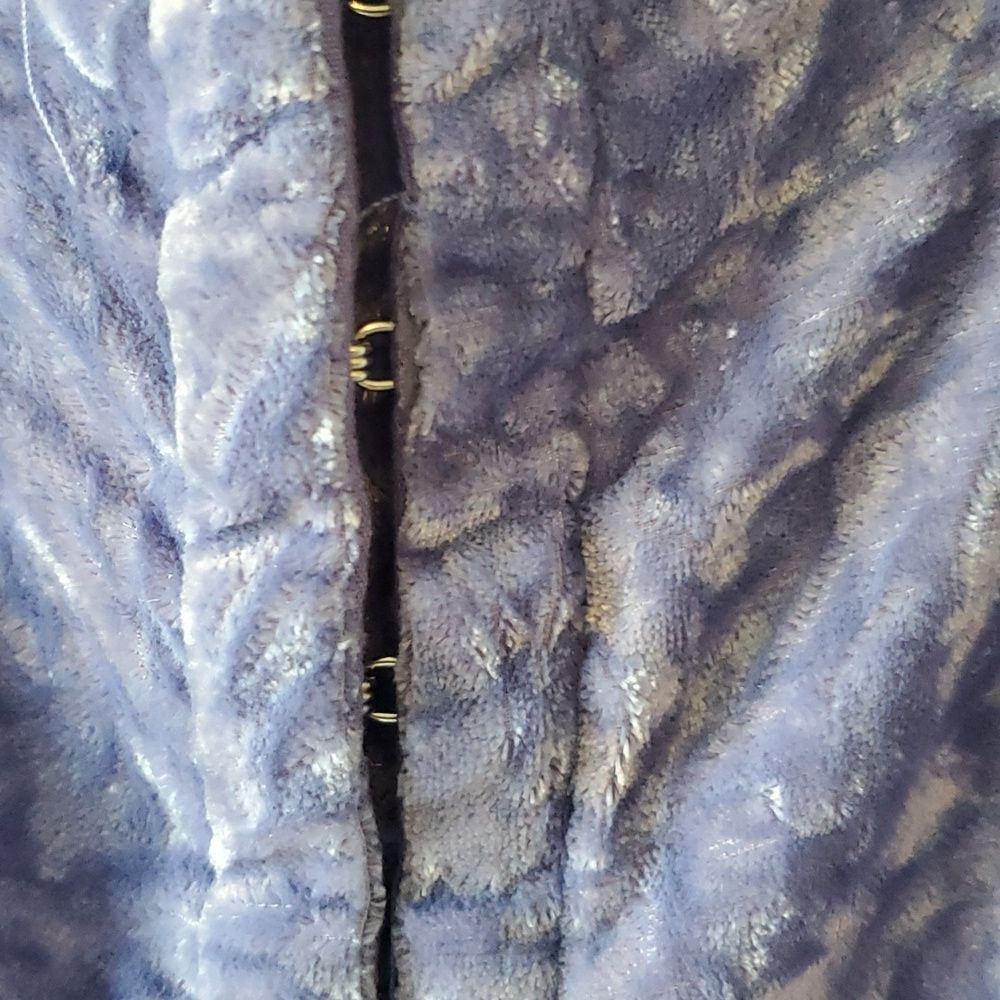 WILD FABLE CRUSHED VELVET CROPPED BUSTIER TOP SIZE SMALL PURPLE SEXY WITCHY - Picture 2 of 6